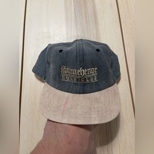 Vintage Stonehenge Golf Club SnapBack Hat‎ “Stonewash”